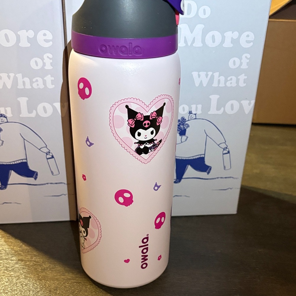 Owala 💜Leak-Proof Straw Bottle – Pink & Purple - Picture 7 of 11